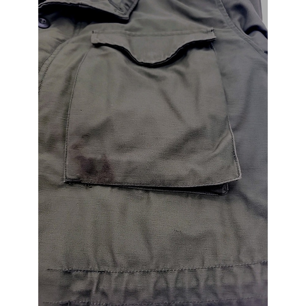 1970 Field Cold Weather Military Coat With Hood Men's Size Small Regular - Picture 9 of 9